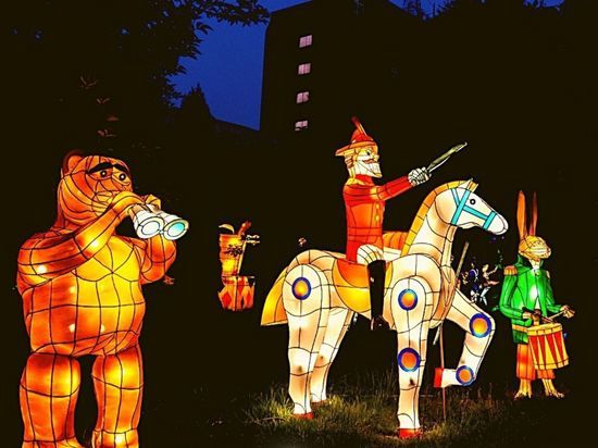 Калининградский парк фонарей со сказочными героями закроют в середине января
