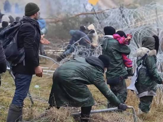 Мигранты при штурме границы пробили камнем голову польскому солдату