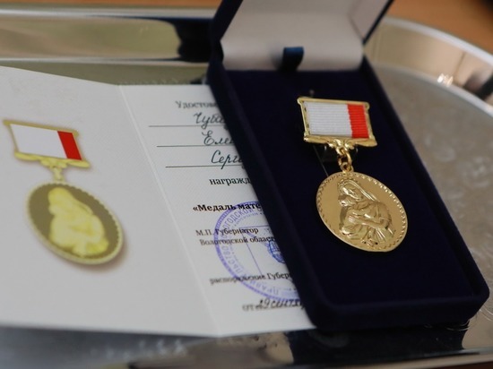 Специальная государственная награда Вологодской области учреждена с этого года для поощрения приемных родителей