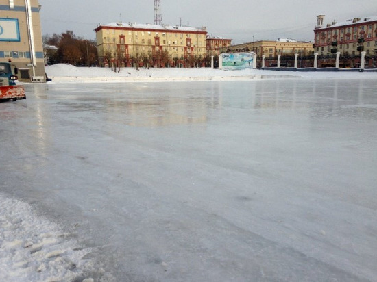 В Ижевске 27 ноября открылся каток на стадиона "Динамо"