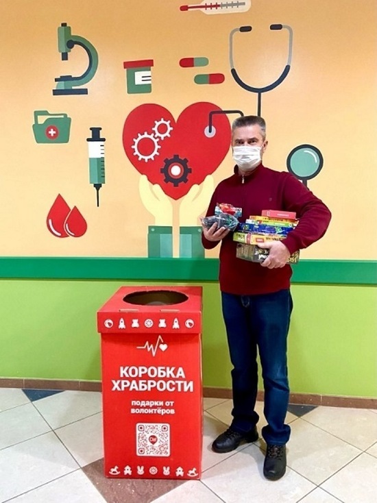 В Тамбовской областной детской больнице продолжают пополнять «Коробку храбрости»