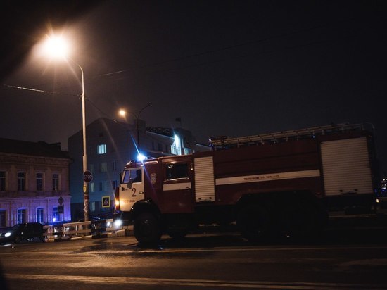 В Астрахани на дороге  загорелась «ГАЗель»