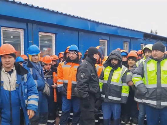 На стройке в Усть-Луге задержали более 80 нелегалов