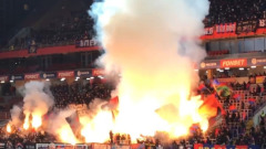 Болельщики ЦСКА выложили видео массовых задержаний после матча с "Зенитом"