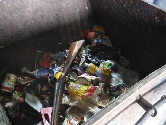 В Омске неизвестные выбросили в мусорку охотничье ружье