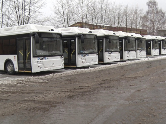 В Киров привезли 52 новых автобуса с кондиционерами