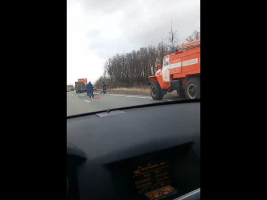 В ДТП под Рязанью с участием КамАЗа пострадал водитель «Газели»