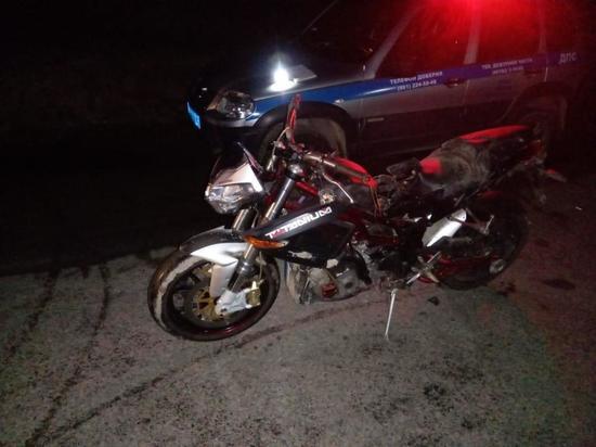 ГИБДД: В Мостовском районе пьяный мотоциклист без прав вылетел с дороги