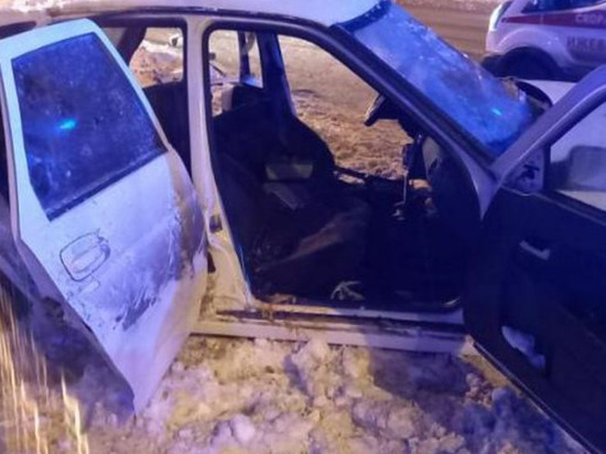В ДТП в Ижевске пострадали водитель и трое пассажиров