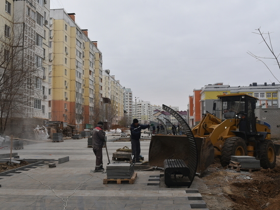 Возле новой школы в Астрахани появится благоустроенный бульвар