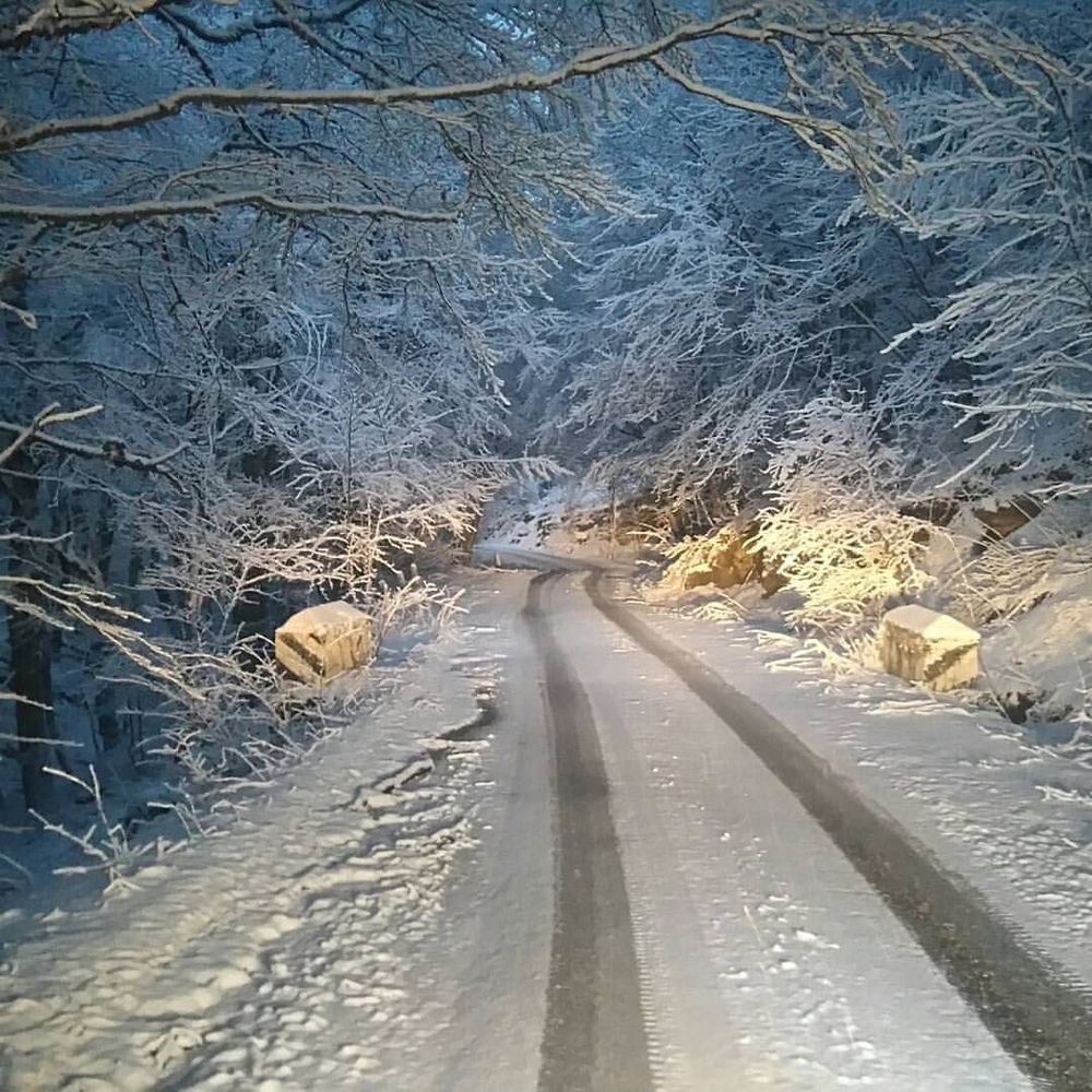 Первый снег в Крыму: зима пришла по расписанию 