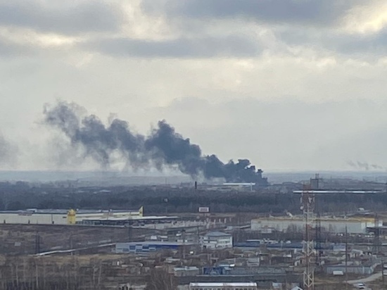 Соцсети: На окраине Рязани произошёл пожар