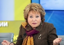 Председатель Совета Федерации Валентина Матвиенко рассказала о шутке, увиденной в Интернете
