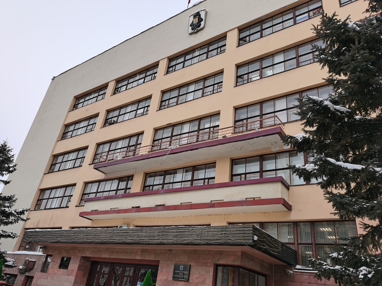 Гигантские проблемы нашли у Дома Советов в Хабаровске