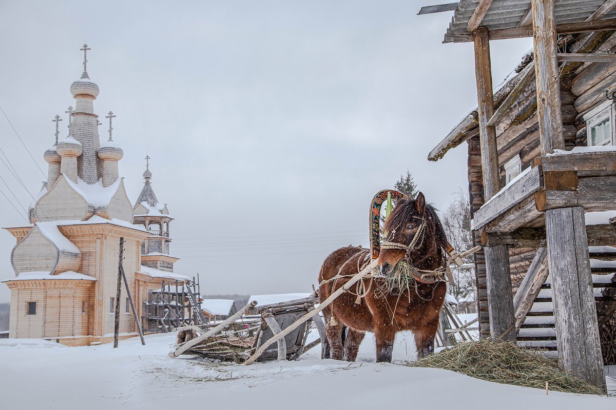 Архангельские деревни фото