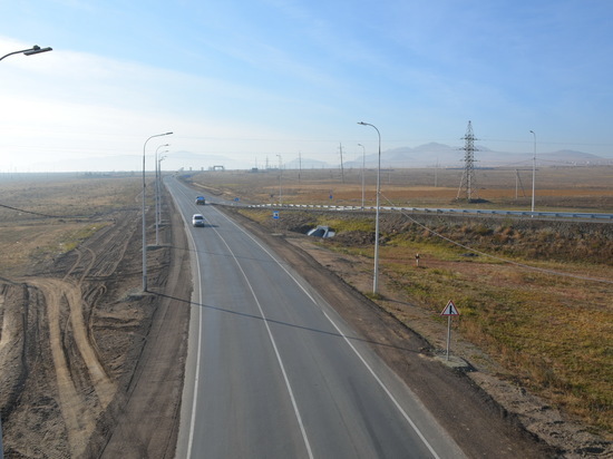 На федеральных дорогах в Бурятии и Приангарье построили 30 км линий освещения