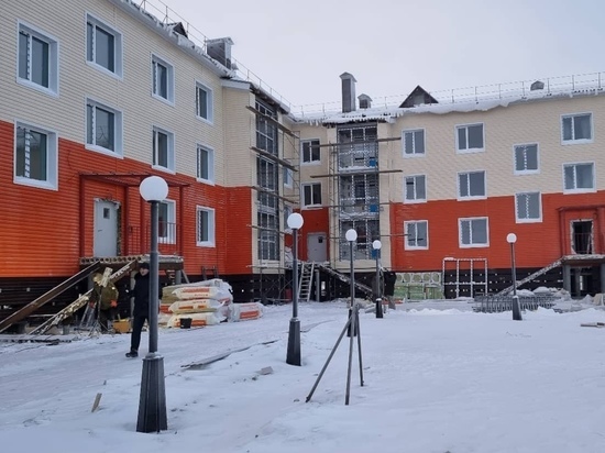 Новую многоэтажку на 31 квартиру готовят к сдаче в Тазовском