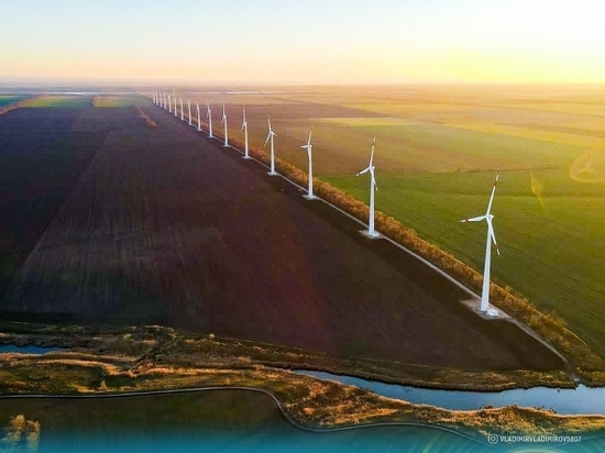 На Ставрополье запустили в работу еще одну ветростанцию