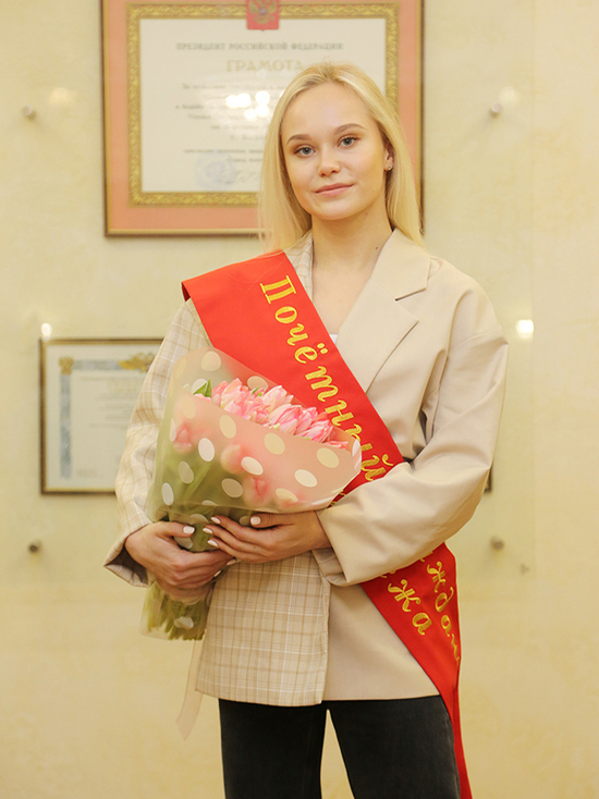 Чемпионке мира Ангелине Мельниковой присвоили звание Почетного гражданина Воронежа