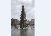 По сложившейся традиции Норвегия дарит Лондону елку, которая в преддверии рождественских праздников устанавливается на Трафальгарской площади