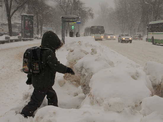 Около 5 тысяч кубометров снега в сутки вывозится из Пскова на полигон