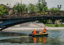 В центре Астрахани в реке Кутум было обнаружено тело мужчины