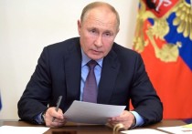 Президент России Владимир Путин провел встречу с главой ЦИК России Эллой Памфиловой