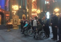 Архиерейский молебен о здравии воинов, пострадавших при защите Отечества, впервые прошел в Главном храме Вооруженных сил в подмосковной Кубинке в Международный день инвалидов, 3 декабря