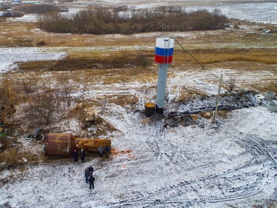В с. Симбухово Починковского района восстановлена водонапорная башня