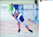 Российская спортсменка Ангелина Голикова взяла серебро на дистанции 500 метров на этапе Кубка мира по конькобежному спорту