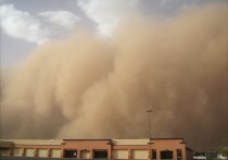 3 декабря в Алтайском крае прошла песчаная буря в Горняке