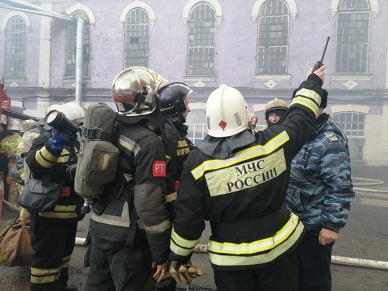 Стали известны подробности пожара на территории сахзавода в Курской области
