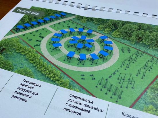 В Пензе в 2022 году планируется создать «Народный фитнес парк»