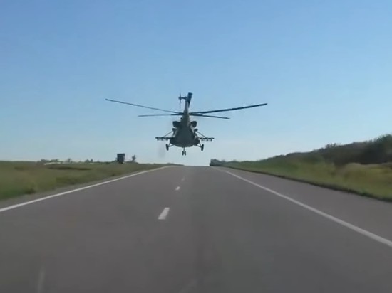 Украинский боевой вертолет нарушил госграницу Белоруссии