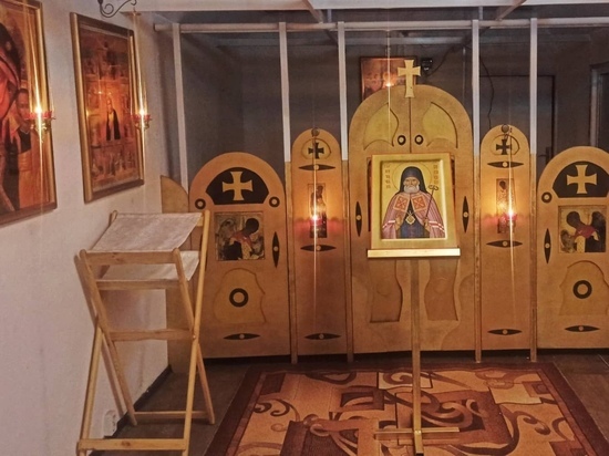 В храме-часовне села Ильинка (Тува) изготовлен иконостас