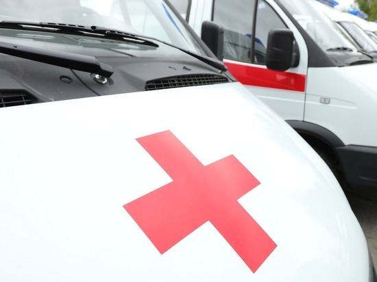В Челябинске вспыхнула машина скорой помощи