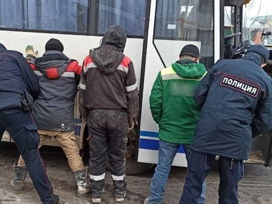 В Калужской области задержали нелегальных мигрантов