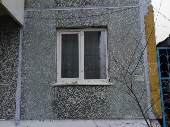 ЖЭУ-16: Треснувшую стену дома на «Острове» в Чите заделали в октябре