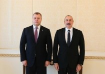 Губернатор Астраханской области встретился с президентом Азербайджана