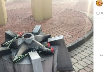 Информация об осквернении мемориала в Алексеевском горокруге появилась в социальных сетях днем 4 декабря