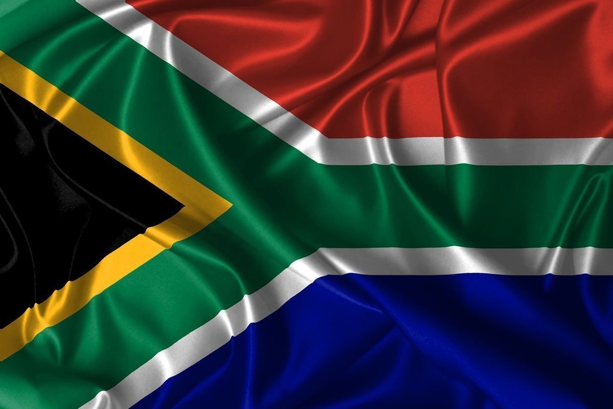 Флаг ЮАР 2022