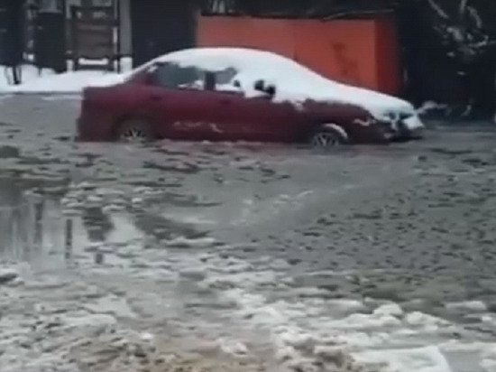 Мэрия Рязани отчиталась об устранении потопа на улице Окской