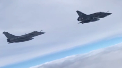 Российские истребители не допустили нарушения границы французскими ВВС: видео
