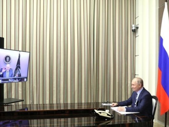 В Европе отметили нервозность Байдена во время разговора с Путиным