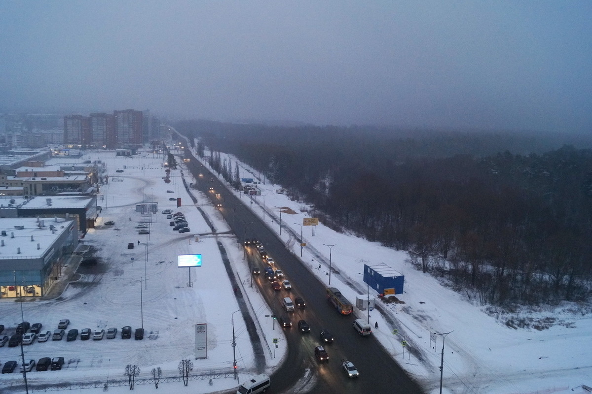 До 14 декабря ограничено движение по Ленинскому проспекту Йошкар-Олы - МК Йошкар-Ола