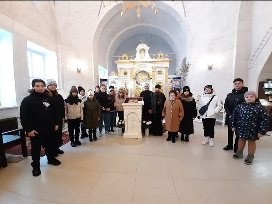 Школьники посетили храмы Серпухова