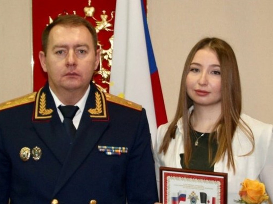 Ижевчанку наградили за помощь в расследовании убийства