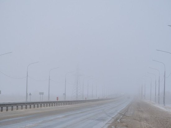 Водителей предупредили о тумане и мокром снеге в Волгоградской области