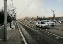 В пятницу, 10 декабря, в Красноярске образовались 9-балльные пробки в 17