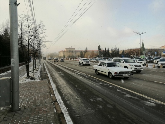  Красноярск встал в 9-балльные пробки вечером 10 декабря